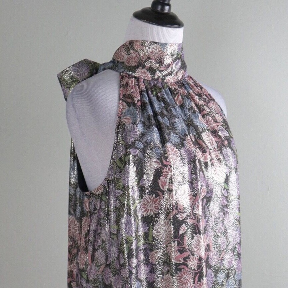 J.Crew Collection Metallic Jacquard Chiffon, Medium